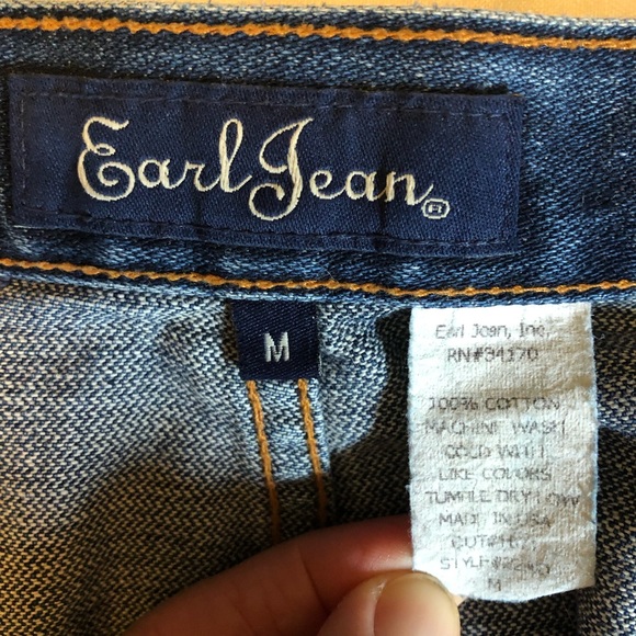 Earl Jeans Vintage Denim Skirt - Picture 5 of 6